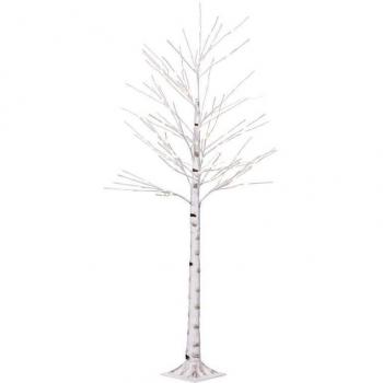 Arbre décoratif 150 cm VOLTRONIC® – 128 LED, 8 modes, télécommande