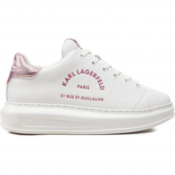 Zapatilhas Karl Lagerfeld para Mulheres Kapri Metal Glitter Branco