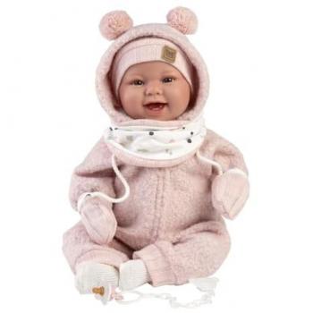 Llorens Muñeca De Bebé Con Chupete Tala Newborn Smiles 44 Cm