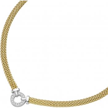 Luxuriöses Zirkonia-Collier aus 925 Silber