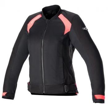 Alpinestars Eloise V2 Air Veste textile de moto pour dames Noir Rose taille L