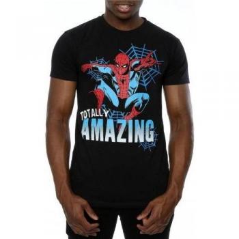 Camiseta de Hombre XXL Spider-Man – Color Negro y 100% Algodón