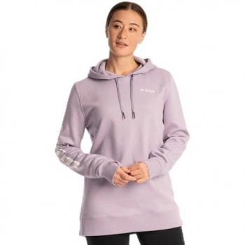KLIM Pullover Donna Mariposa Wisteria e Bianco