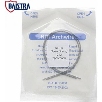 Niti Open Spring Elastic Coil Springs for Orthodontics 0.012*180mm