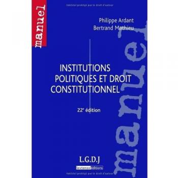 Institutions politiques et droit constitutionnel