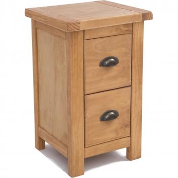 Lugo 2 Drawer Petite Bedside Unit