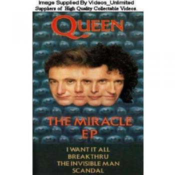 Queen The Miracle E.P. Original 1989 UK video MVL9900843