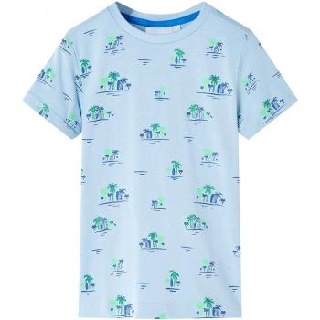 Light Blue T-shirt for Kids 116