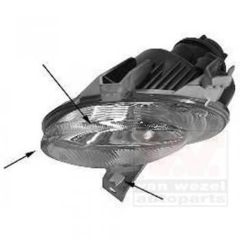VAN WEZEL 4028997 Halogen Nebelscheinwerfer