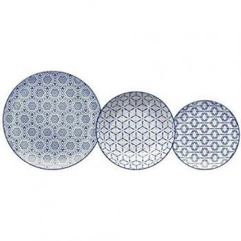 Set di piatti in porcellana 18 pz Downtown
