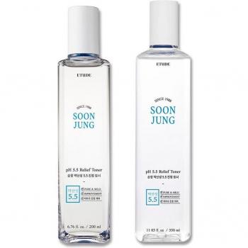 Tónico Facial Calmante Etude House Soon Jung Ph 5.5 200ml