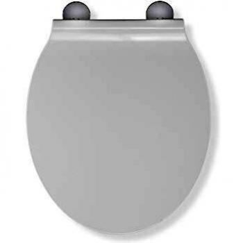 Quick Release Top & Bottom Fix Toilet Seat, Croydex