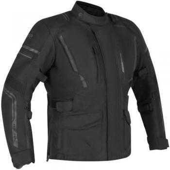 RICHA Infinity 3 WP Damen‑Jacke – Schwarze Motorradtextiljacke, L