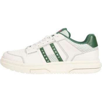 Green Leather Mens Sneaker EU45/US12 – Tommy Hilfiger Edition