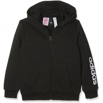 Adidas Junge Essentials Kapuzenpulli – Nero/Bianco