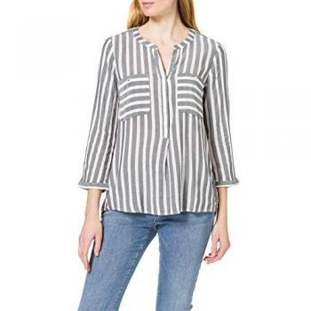 Tom Tailor Blusenshirt mit Streifenmuster, Größe 40