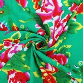 Spring and Summer Rayon Dress Fabric