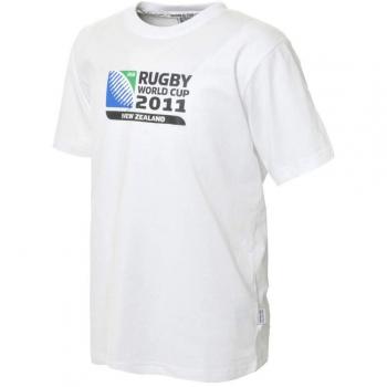 2011 Rugby World Cup Junior Tee – Canterbury CCC, White, 12 years