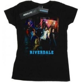 Camiseta Riverdale Diner Booth Negra para Mujer