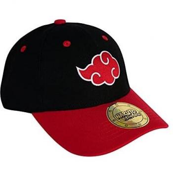Cappello Akatsuki Nero e Rosso per Fan di Naruto