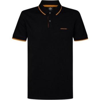 Polo Petrol Industries Uomo Nero Scuro M-300-pol913 L