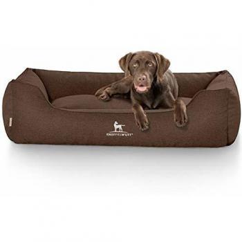 Knuffelwuff XXL Hundebett mit Handwebcharakter