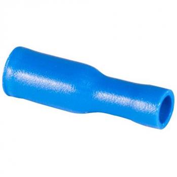 Terminale Cilindrico Femmina Blu 4-6mm 10pz