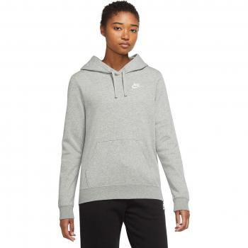 Nike Club Sweat à Capuche – Femme, ton gris pâle