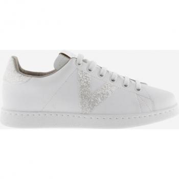 Victoria Sneakers mit Glitter und Logo