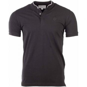 Tricou polo CERRUTI uomo maniche corte nero