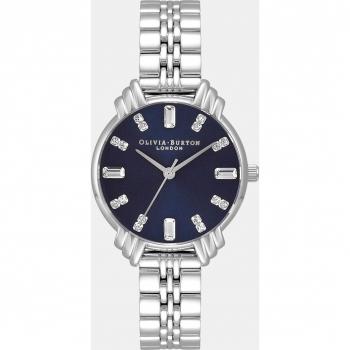 Reloj de Acero Olivia Burton para Mujer, modelo Art Deco OB16DC01