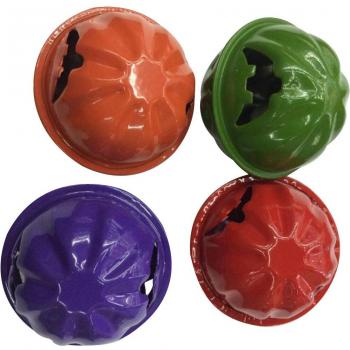 Citrouilles en métal 4CM pour décoration d'Halloween (20 pcs)