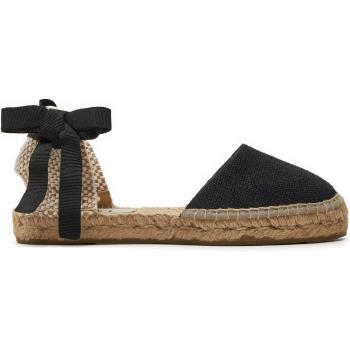 Manebi Espadrilles Flach Schwarz