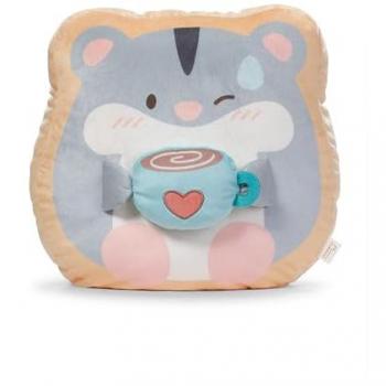 Nici Kuscheltier “Hamster‑Shai” mit Tassen-Design (35 × 33 × 12 cm)