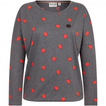 Naketano „Impuls des Geistes“ Damenpullover, Grau‑Mélange, L