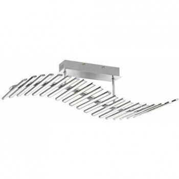 Deckenleuchte Honsel Track 26070 LED – 6100 Lumen, dimmbar, chrom