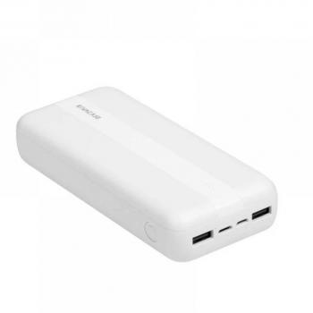 Rivacase VA2081 Powerbank – Weißes LiPo-Modell mit 20000 mAh und 74 Wh