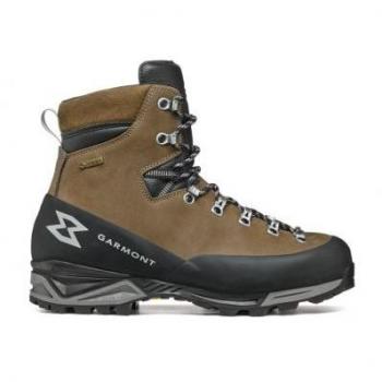 Garmont Pinnacle II Hiking Trainers – Black & Malt Brown, UK 10.5 for Men