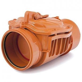 Horizontal PVC Plastic Sewage Drain Non-Return Valve 200mm