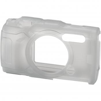 Silikon­schutzbeutel für Olympus TG‑5 – Modell CSCH‑126 (halbtaupe)