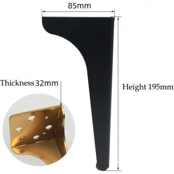 Patas de Muebles en Forma Triangular