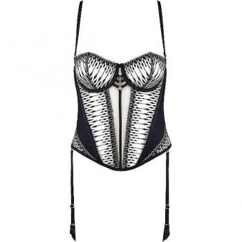 AUBADE Corsage VOODOO KISS Millenium Black 75C