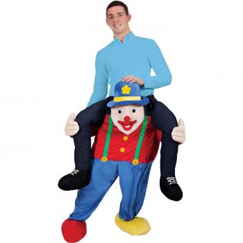 Schlaue Clowns-Figur „Carry-Me-Magie“ in Anzugform