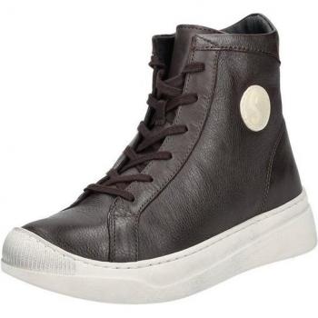Softinos Stiefel in Braun – flacher Absatz – Größe 41