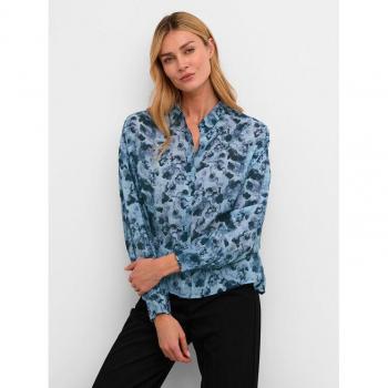 Kaffe Hemd Blau – Modell 10508170 – Lässiger Schnitt
