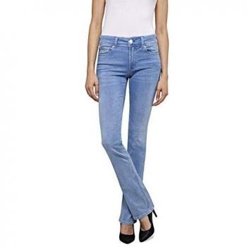 REPLAY Vaqueros para Mujer Corte de Bota, Azul (Super Light Blue 11)