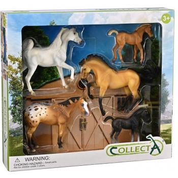 Set di regalo figurine cavalli CollectA (pacchetto 5)