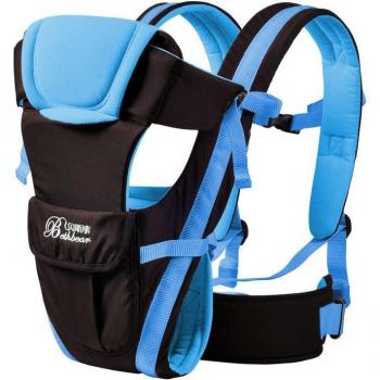 Mochila para bebés 4 en 1 con soporte ergonómico