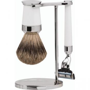 Erbe Shaving Shop PARIS Dachshaar & Mach3 Rasiergarnitur