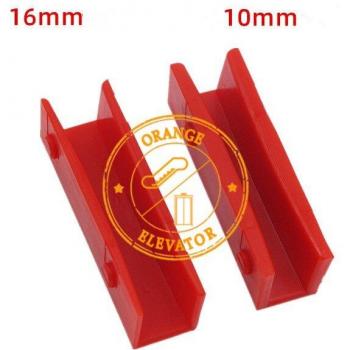 Elevator Guide Shoe Insert L100mm for 10mm & 16mm Groove